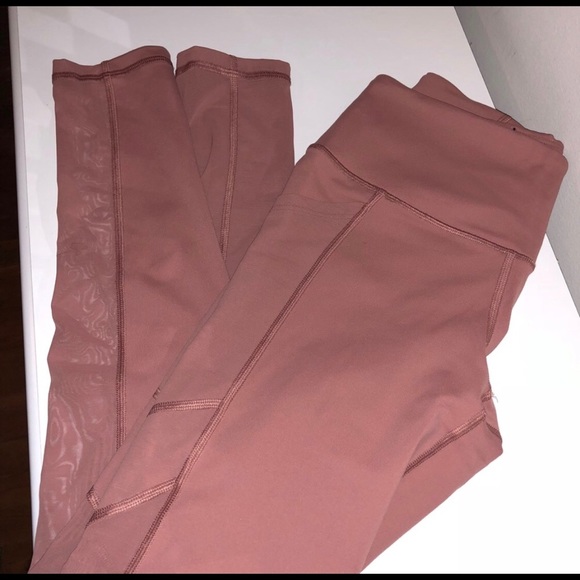VS Mauve Pink Knockout Leggings - Picture 3 of 4